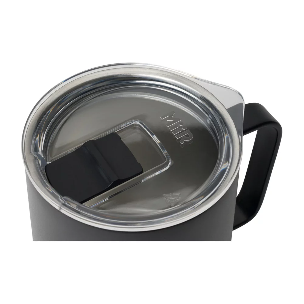 Tasse de camping isolée sous vide MiiR® - 12 oz. - Poudre noire
