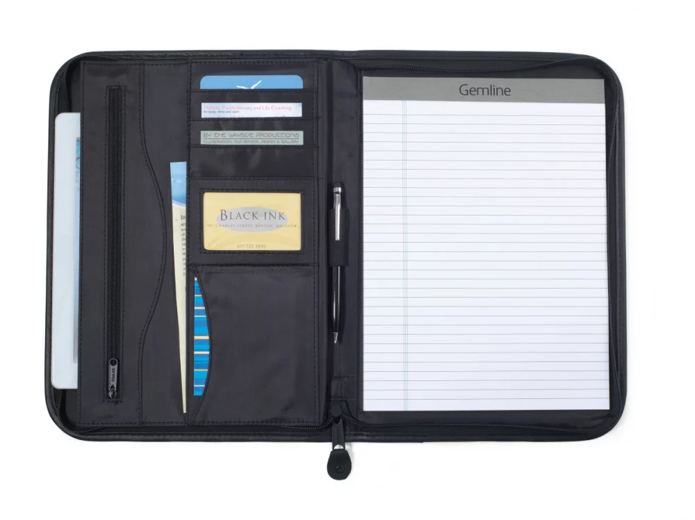 Wall Street Padfolio - Black