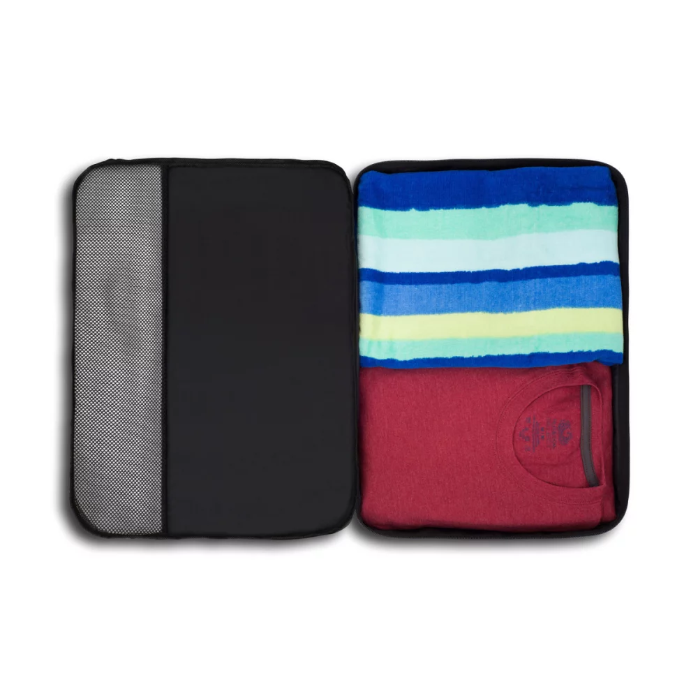 Jetsetter 3 Piece Packing Cube Set - Black