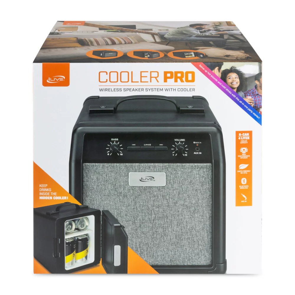 iLive™ Cooler Pro Wireless Cooler Speaker - Black