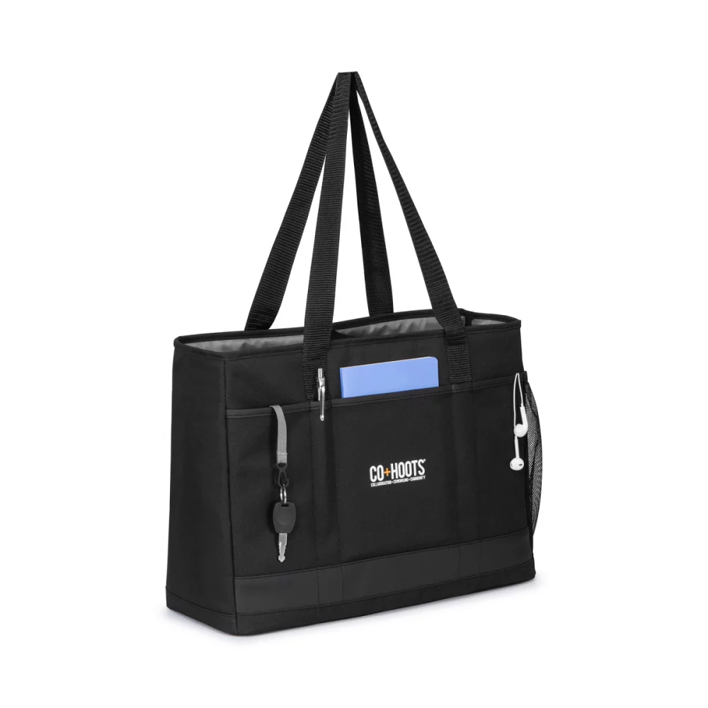 Mobile Office Laptop Tote - Black