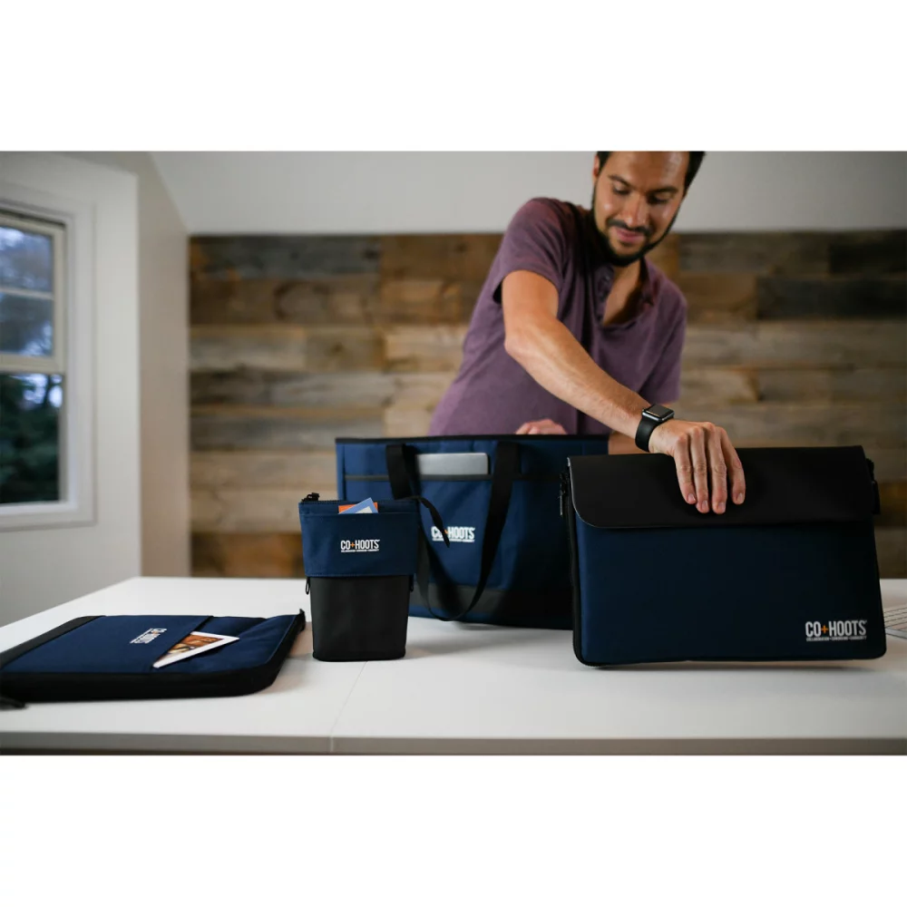 Housse de transport pour bureau mobile - Marine