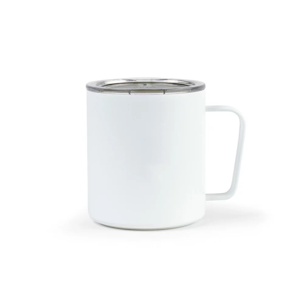 Tasse de camping isolée sous vide MiiR® - 12 oz. - Poudre blanche