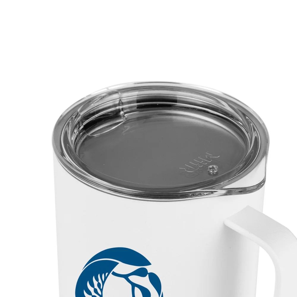 Tasse de camping isolée sous vide MiiR® - 12 oz. - Poudre blanche