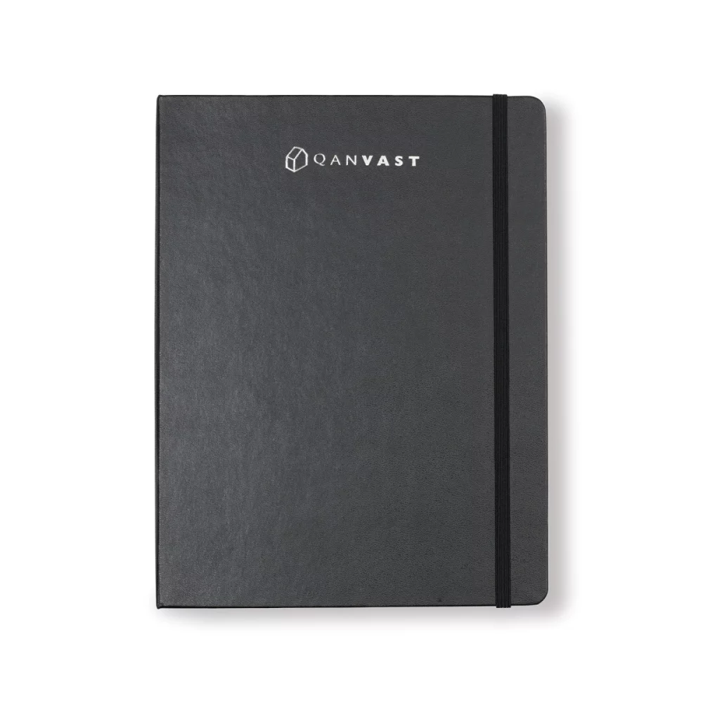 Moleskine® Planificateur de projet professionnel à couverture rigide XL à lignes - Noir