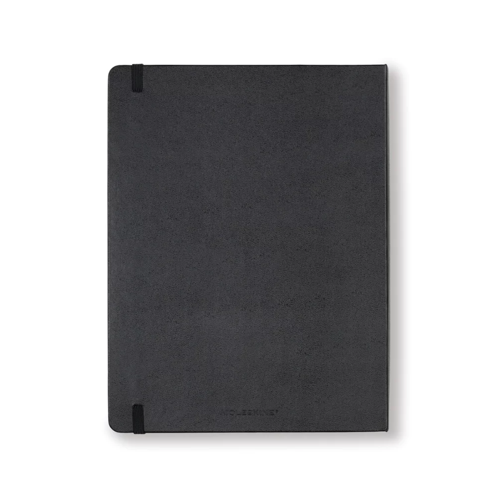 Moleskine® Planificateur de projet professionnel à couverture rigide XL à lignes - Noir