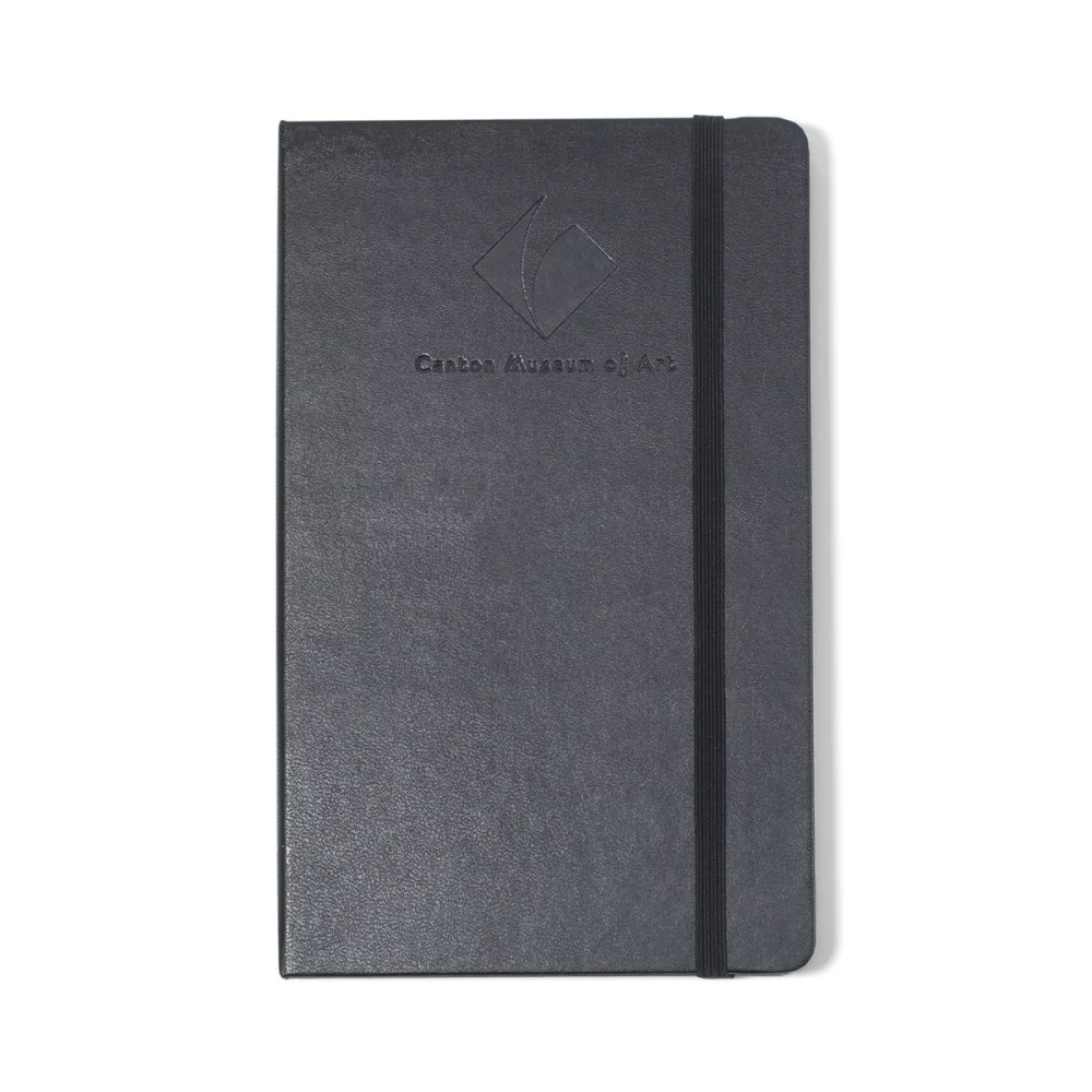 Ensemble cadeau Moleskine® Grand Cahier et Stylo GO - Noir