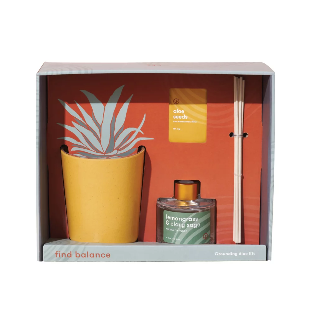 Kit Prenez Soin de Vous Modern Sprout® Find Balance - Aloès - Trouvez l'Équilibre