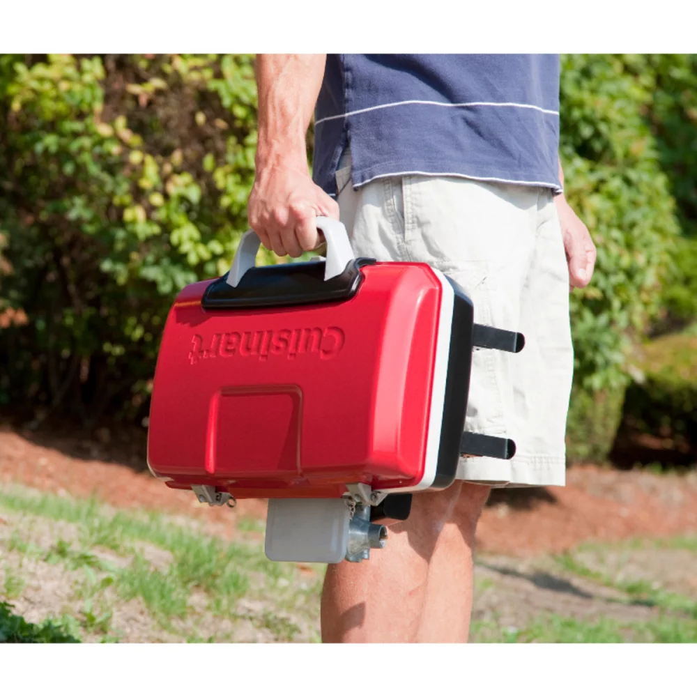 Cuisinart Outdoors® Petite Gourmet Portable Gas Grill - Red