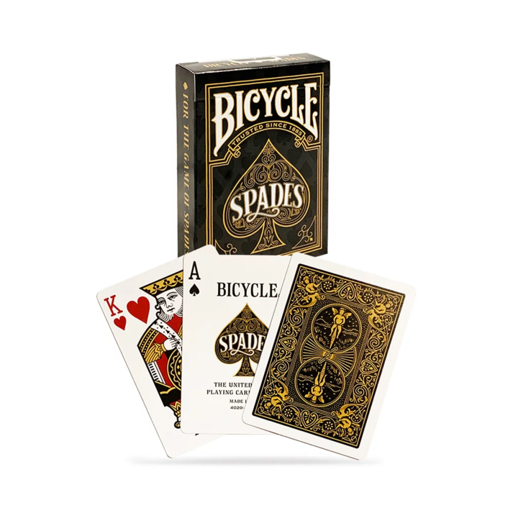 Bicycle® You're The Real Deal Spades Game Gift Set - Natural