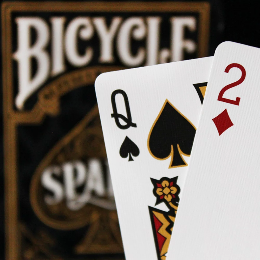 Bicycle® You're The Real Deal Spades Game Gift Set - Natural