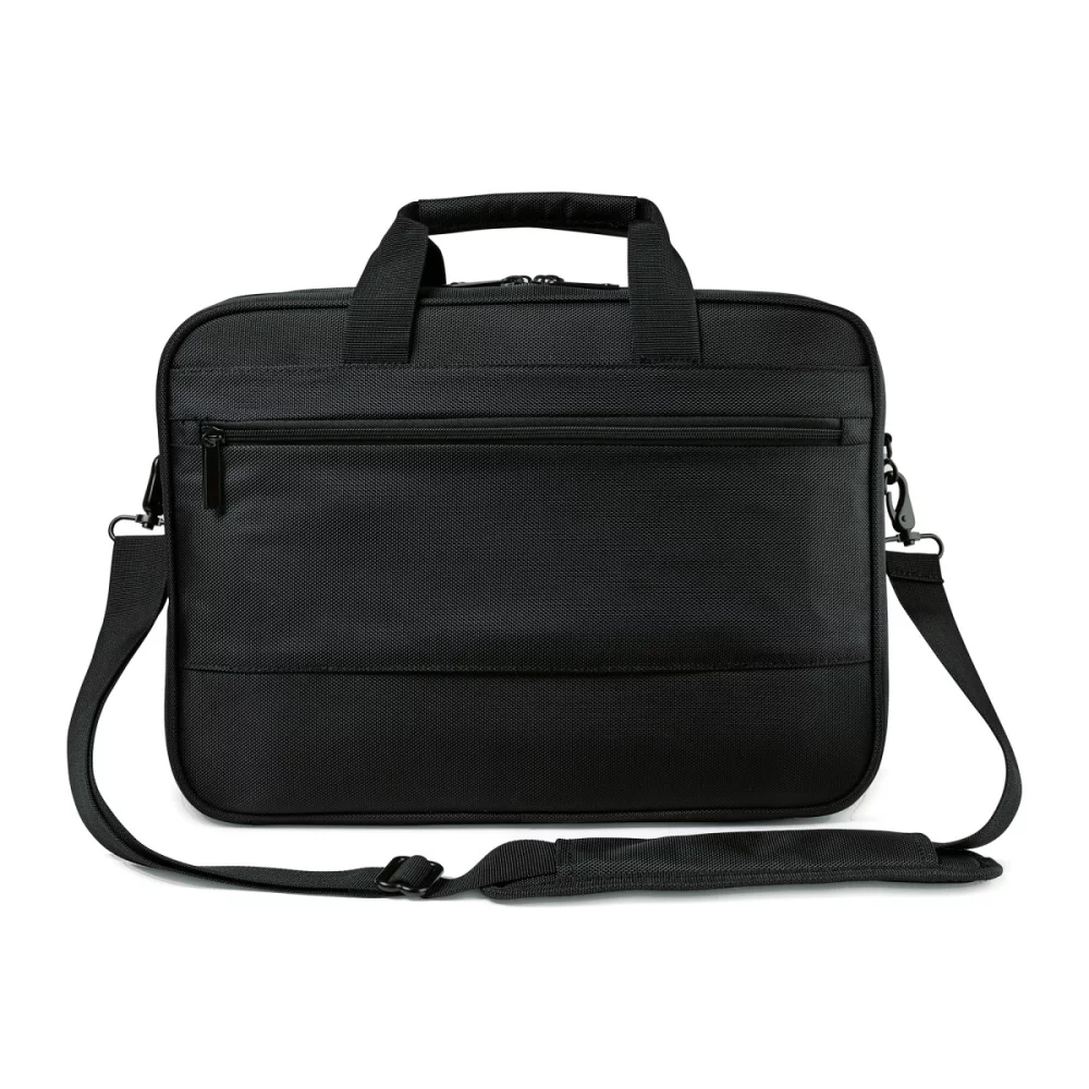 Samsonite Classic Business Perfect Fit Two Gusset Laptop Portfolio - Black
