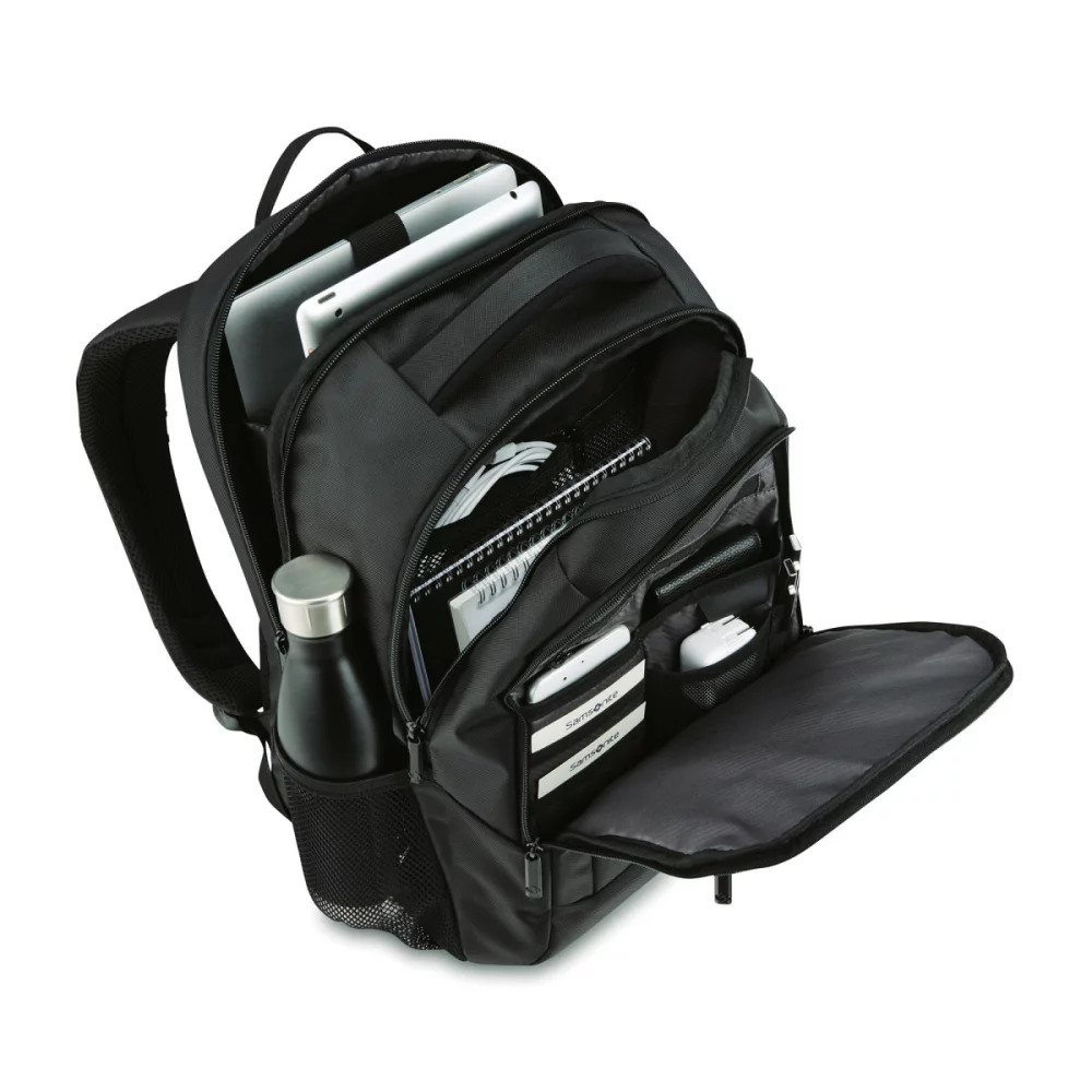 Samsonite Classic Business Perfect Fit Laptop Backpack - Black