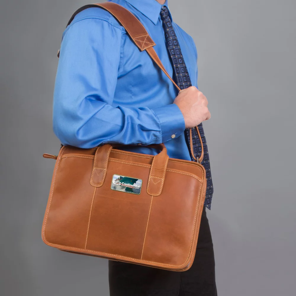 Buffalo Valley Leather Briefcase
