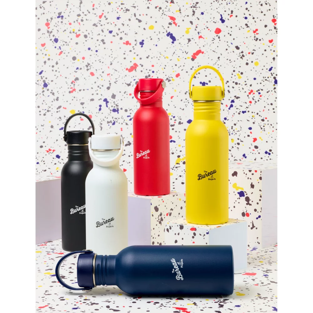 Arlo Classics Stainless Steel Hydration Bottle - 20 Oz. - White