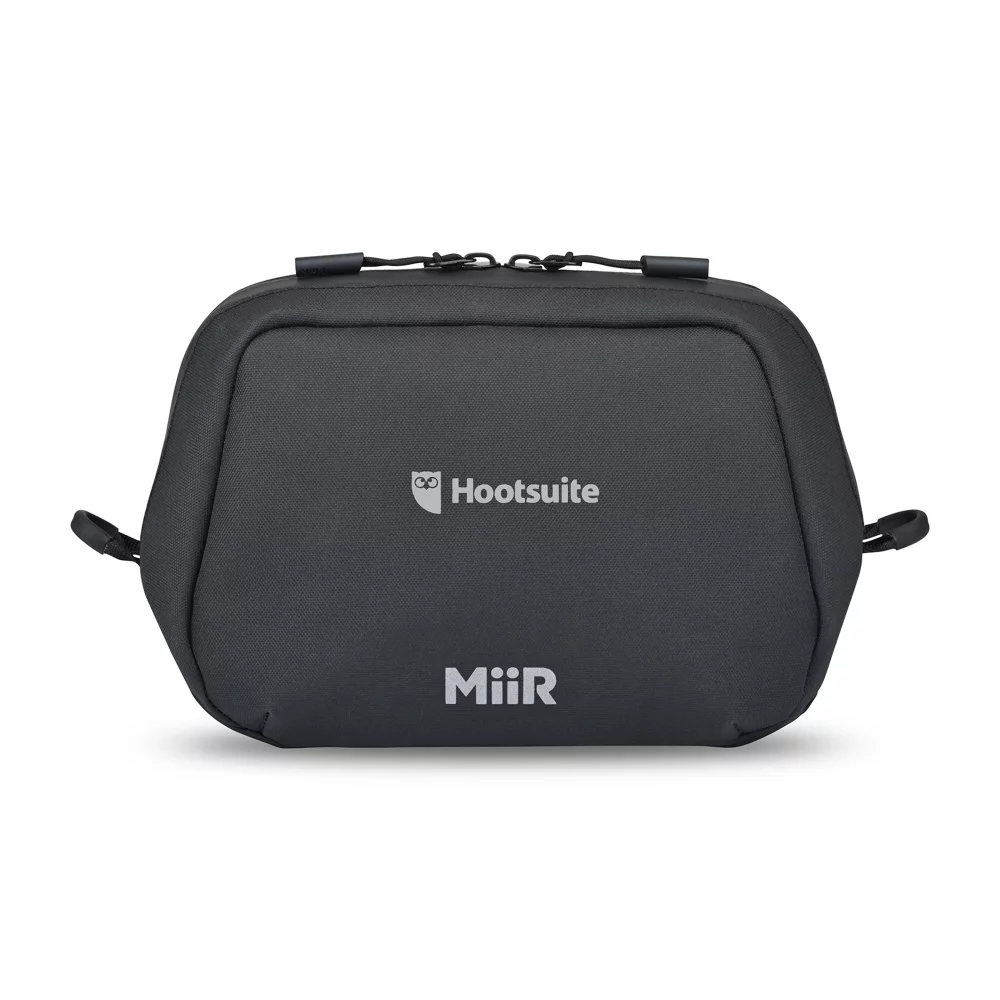 Pochette zippée MiiR® Olympus 2.0 3L - Noir
