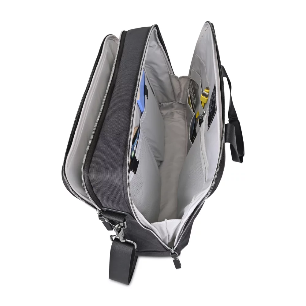 Travis & Wells® Lennox Laptop Portfolio - Black