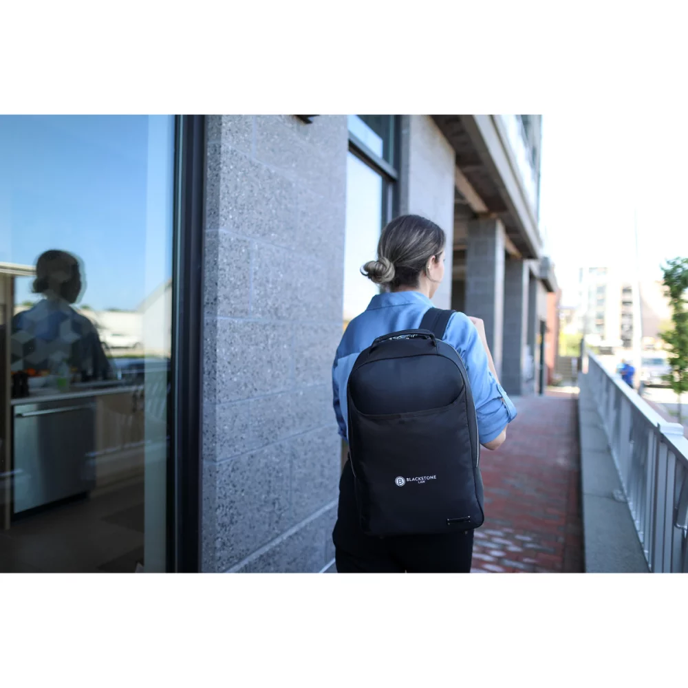 Travis & Wells® Lennox Laptop Backpack - Black