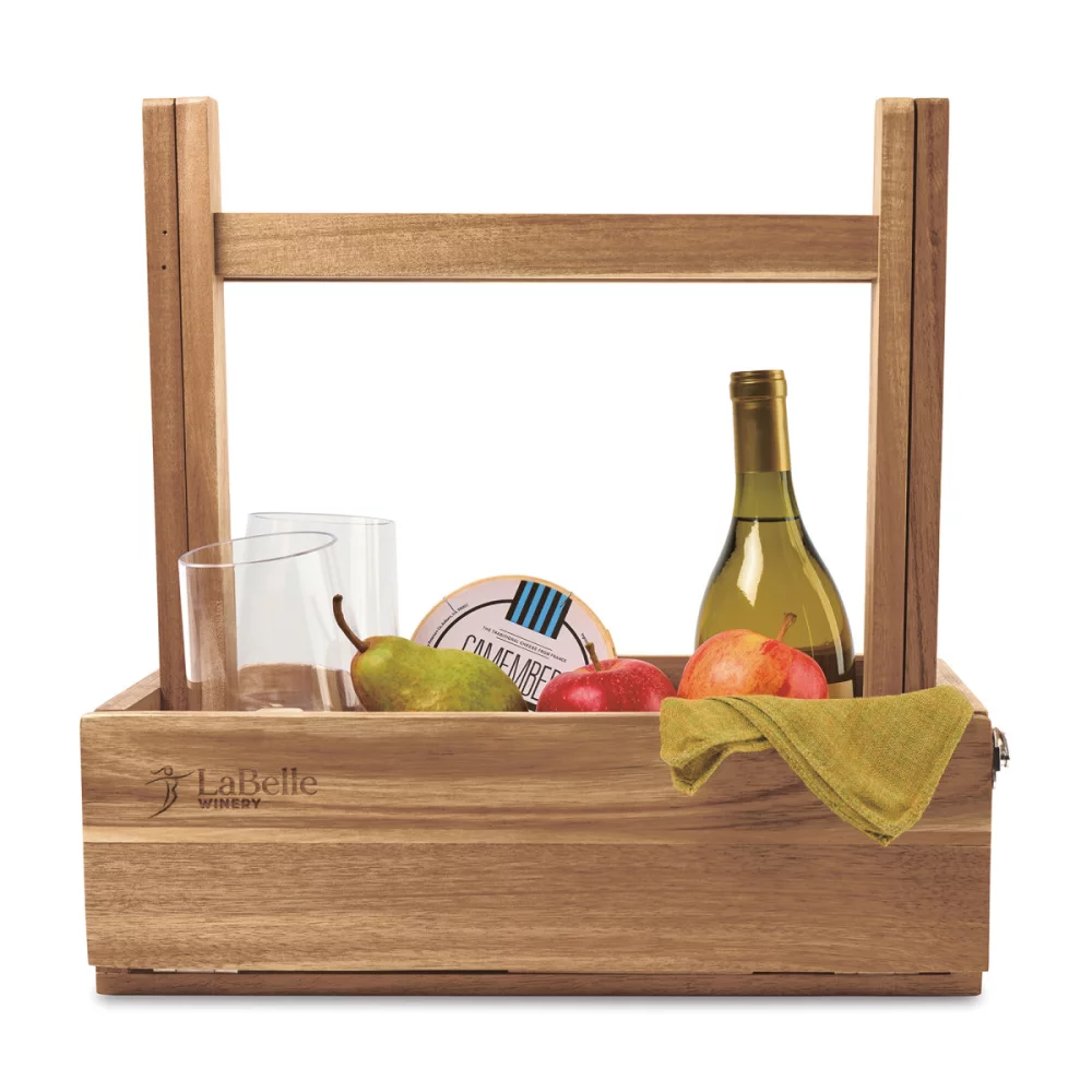 La Cuisine Picnic Table & Carrier - Wood