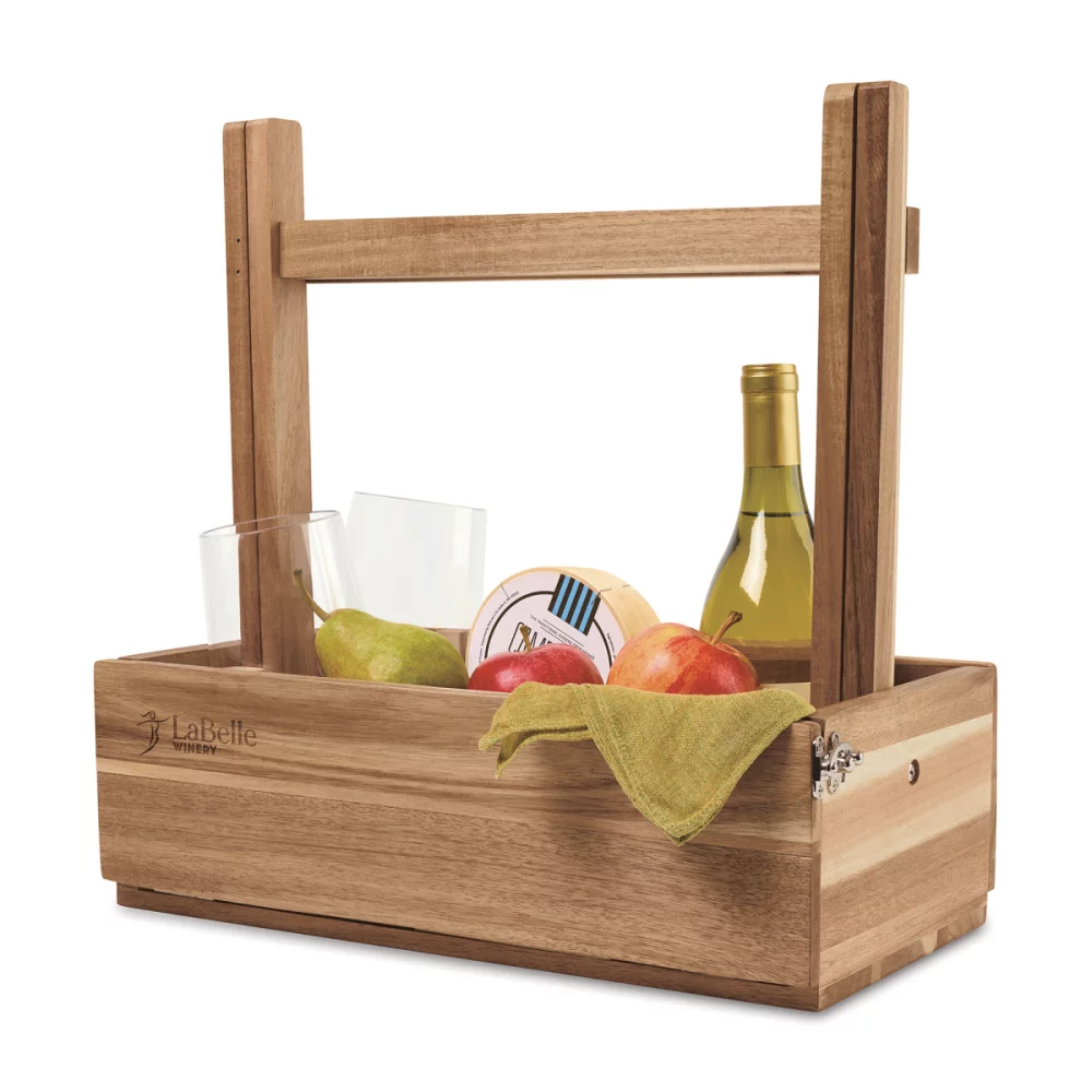 La Cuisine Picnic Table & Carrier - Wood