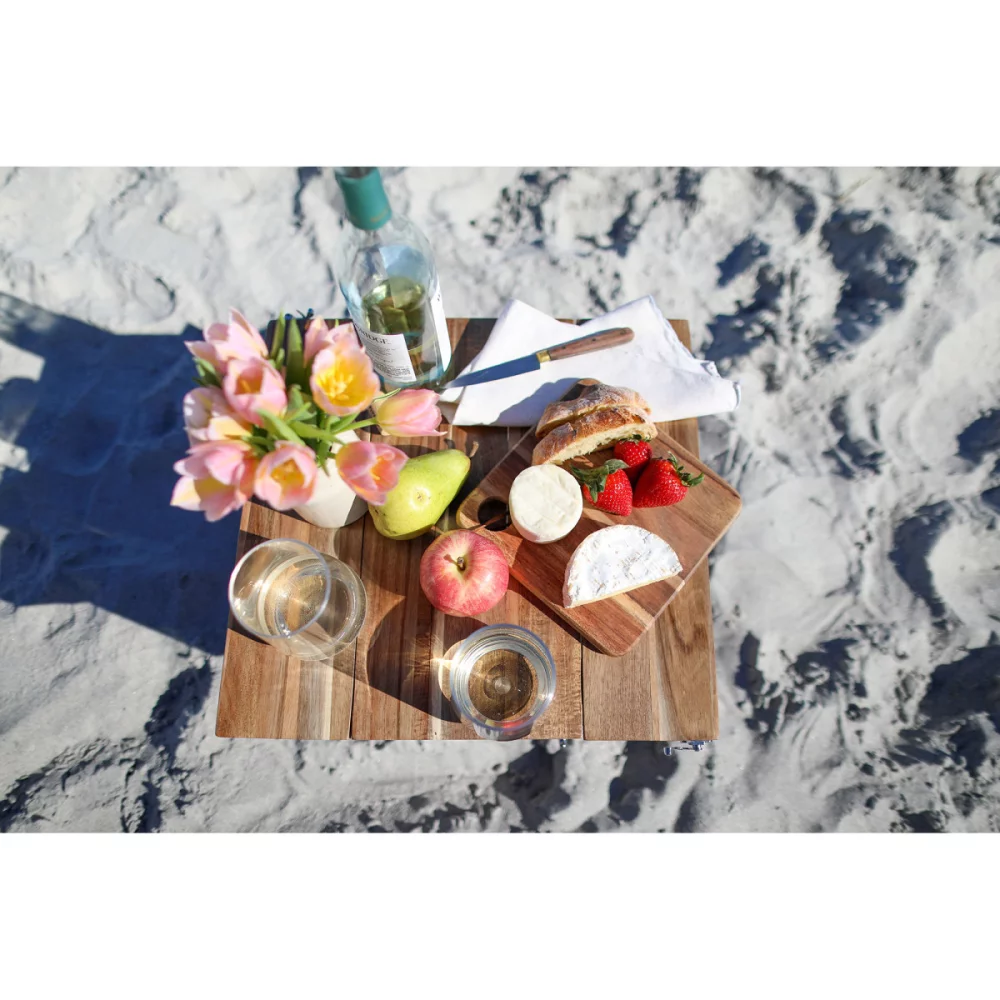 La Cuisine Picnic Table & Carrier - Wood