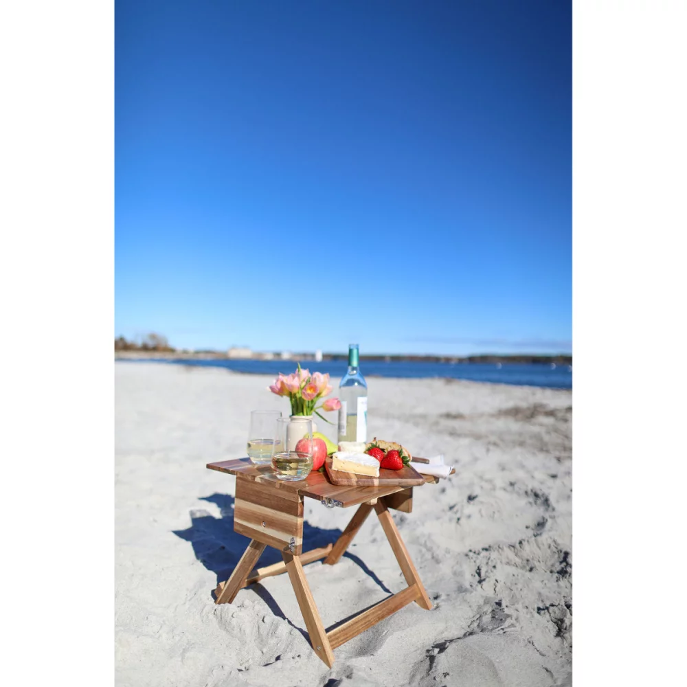 La Cuisine Picnic Table & Carrier - Wood