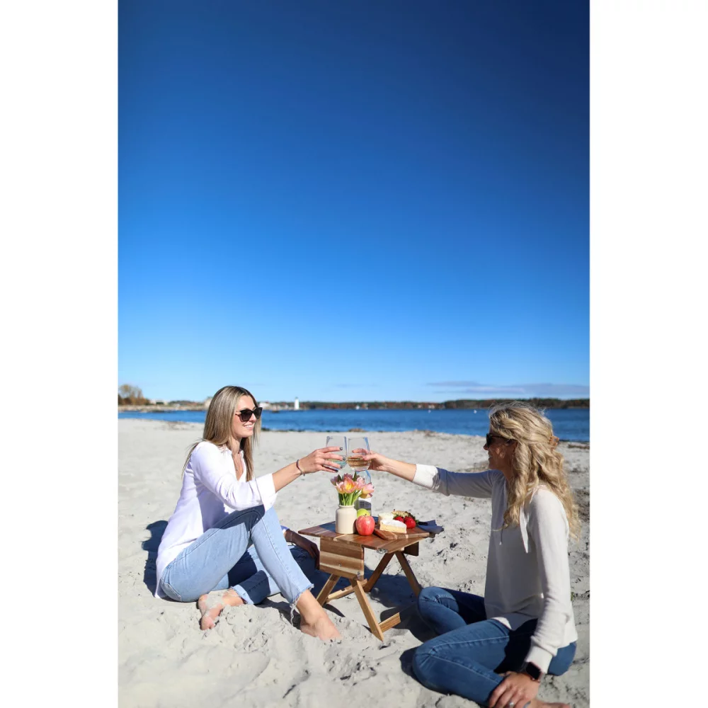 La Cuisine Picnic Table & Carrier - Wood