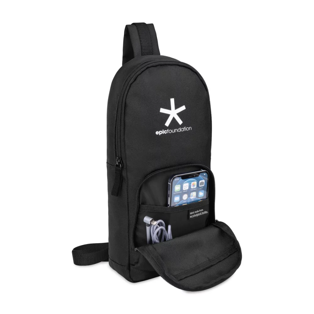Repeat Recycled Poly Sling - Black