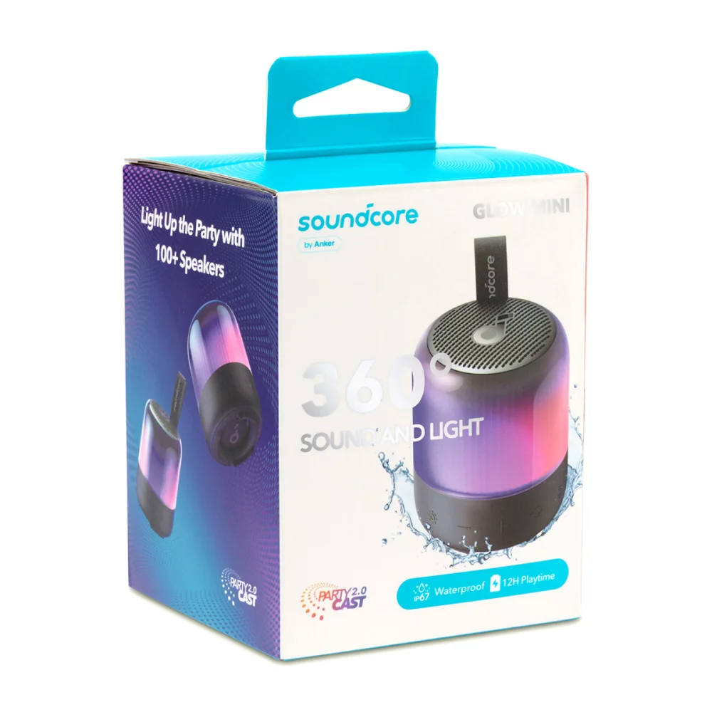 Enceinte Bluetooth® Anker® Soundcore Glow Mini - Noir