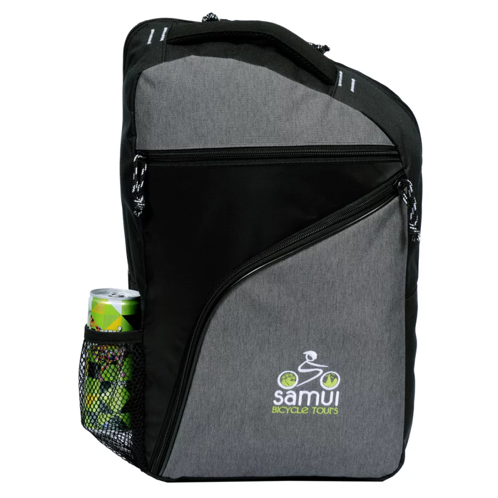 McKinley Laptop Sling Bag - Black-Heather Grey