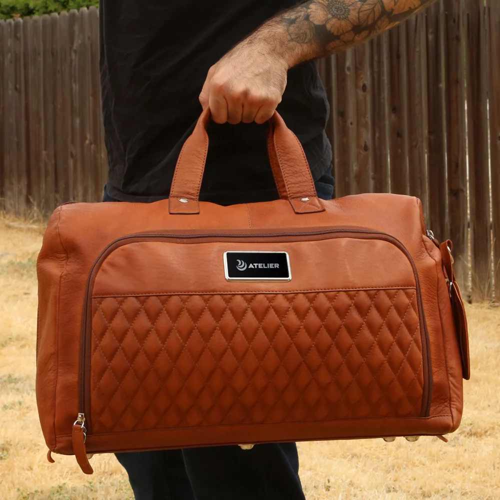 Sac de voyage en cuir Bell Canyon