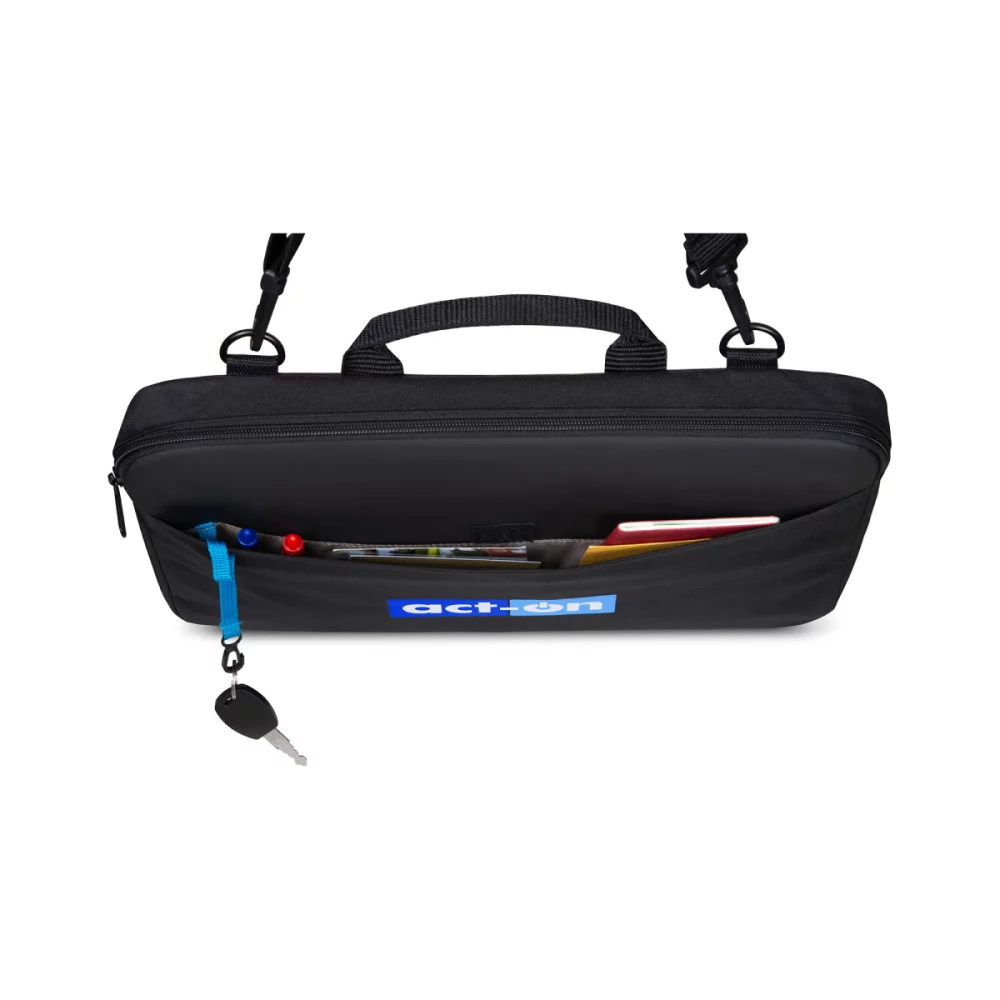 Midtown Slim Laptop Portfolio - Black