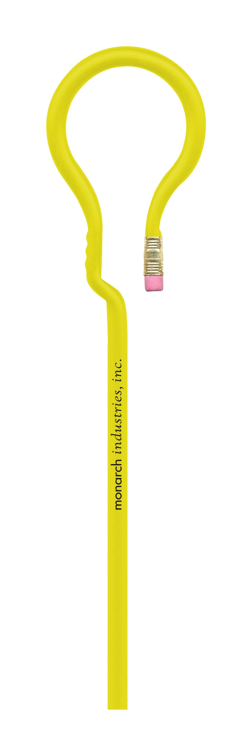 Crayon en forme d'ampoule, crayon n°2 plié