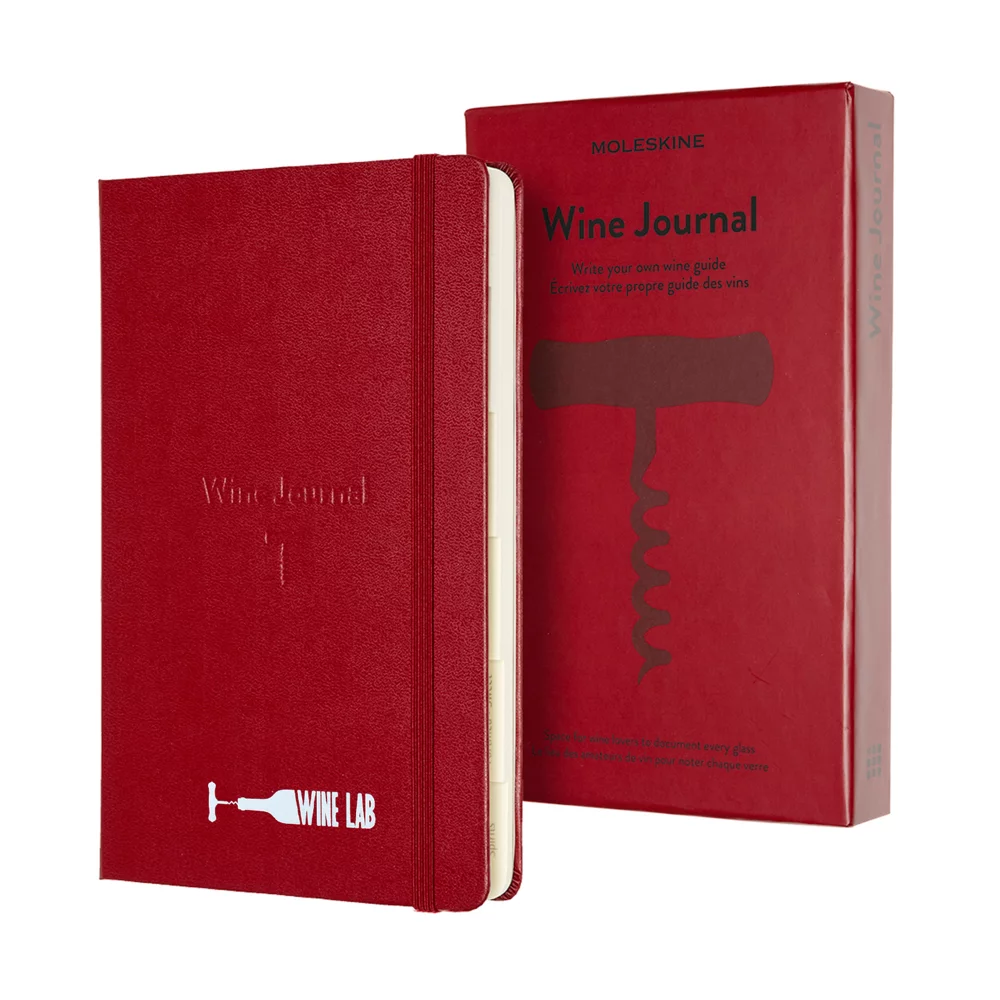Journal Moleskine® Passion - Vin - Rouge Bordeaux