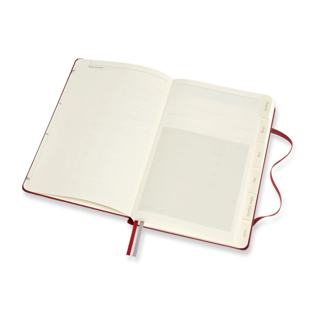 Journal Moleskine® Passion - Vin - Rouge Bordeaux