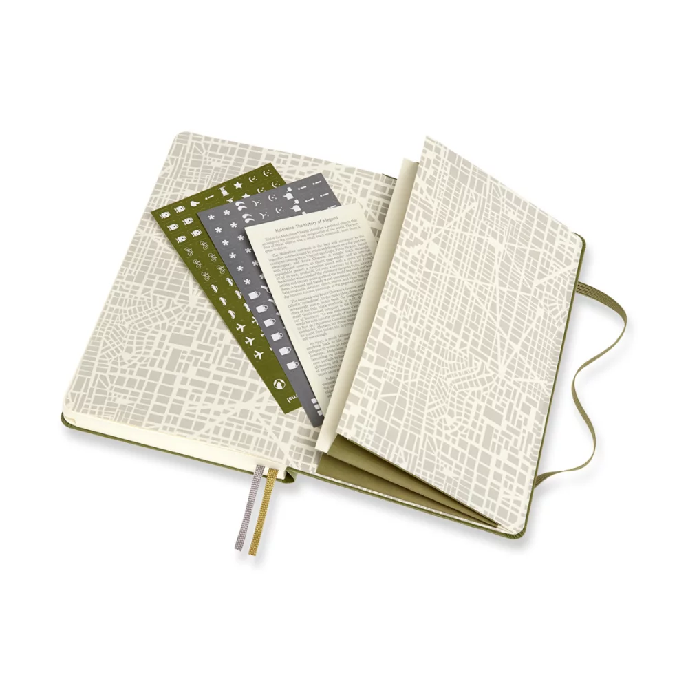 Journal Moleskine® Passion - Voyage - Vert Orme