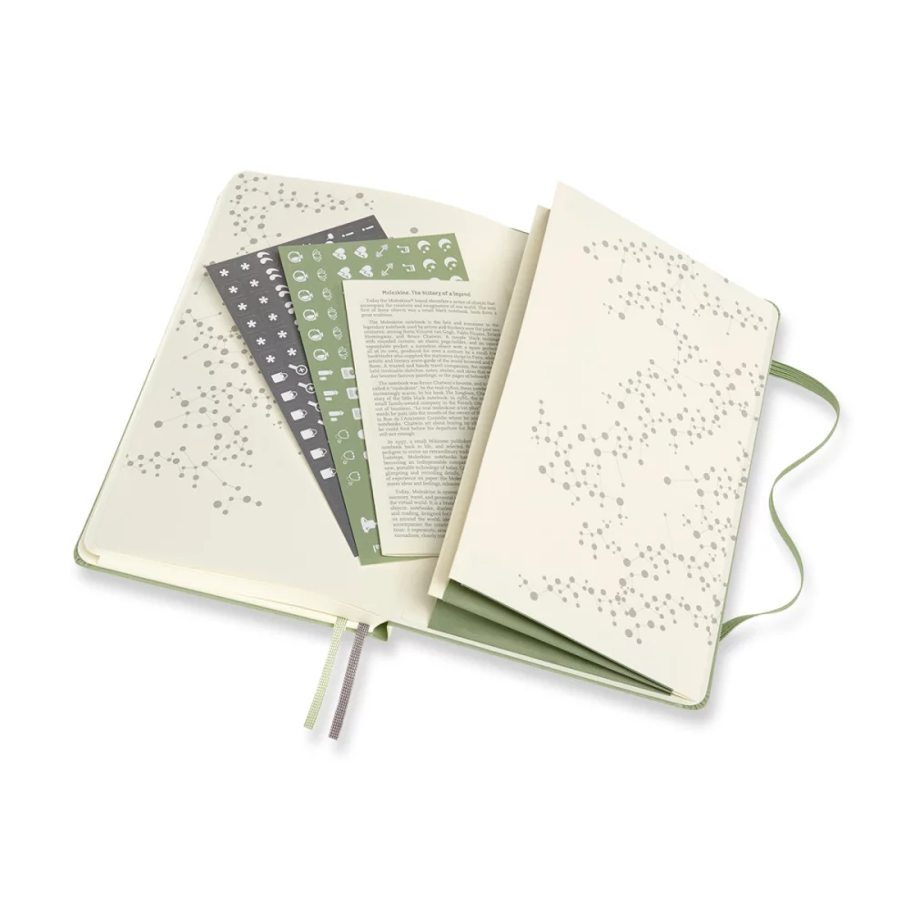 Journal Moleskine® Passion - Bien-être - Vert saule