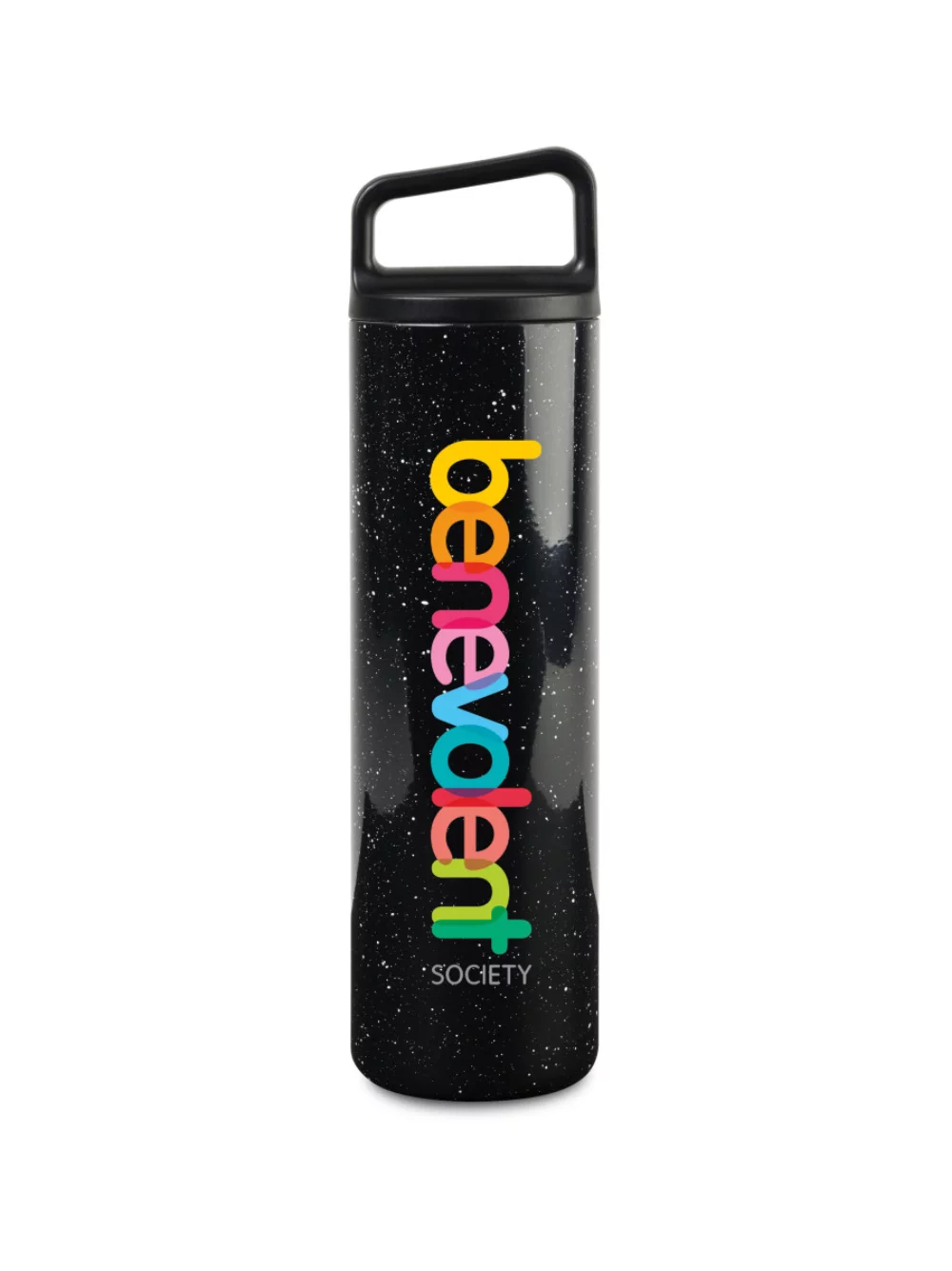 Bouteille à large ouverture isolée sous vide MiiR® - 20 oz - Tacheté noir