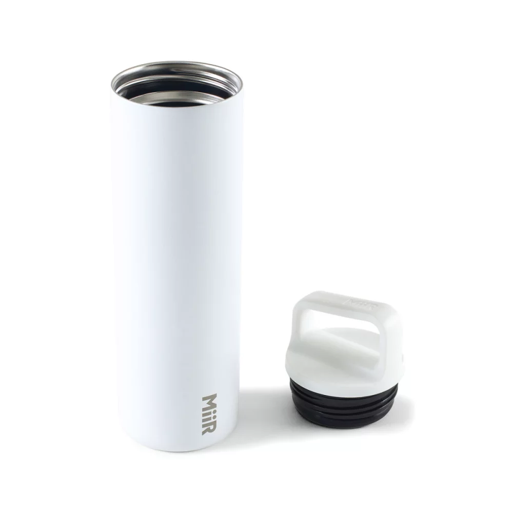 MiiR® Vacuum Insulated Wide Mouth Bottle - 20 Oz. - White Powder