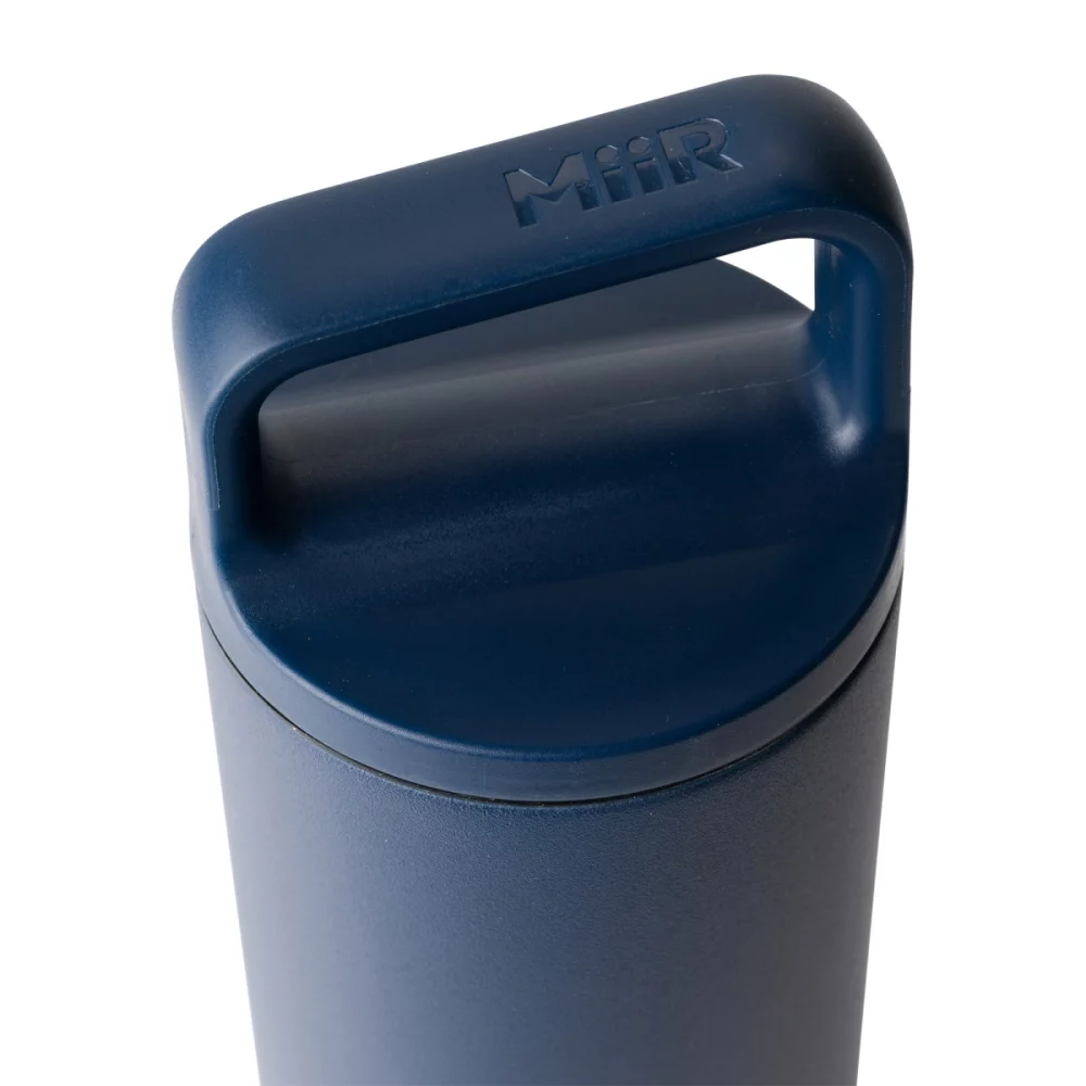 Bouteille à large ouverture isolée sous vide MiiR® - 20 oz - Bleu Tidal