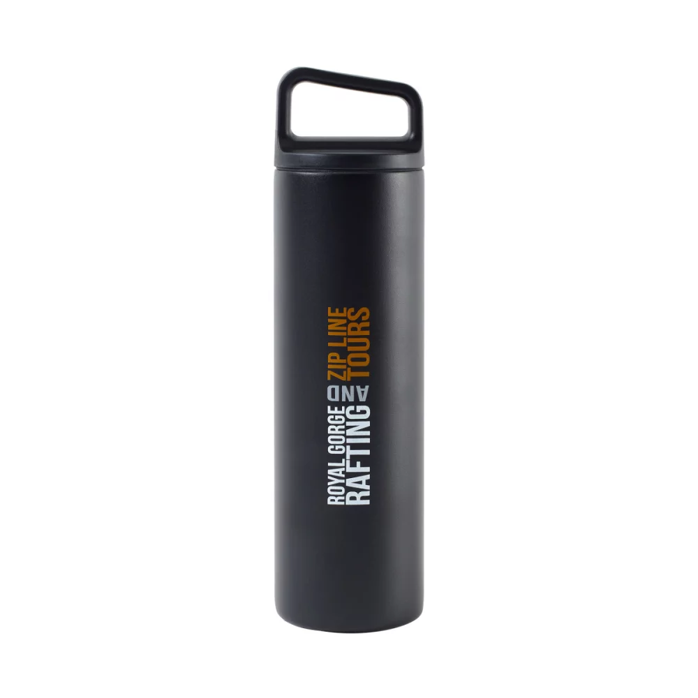 MiiR® Wide Mouth Bottle & Camp Cup Gift Set - Black Powder