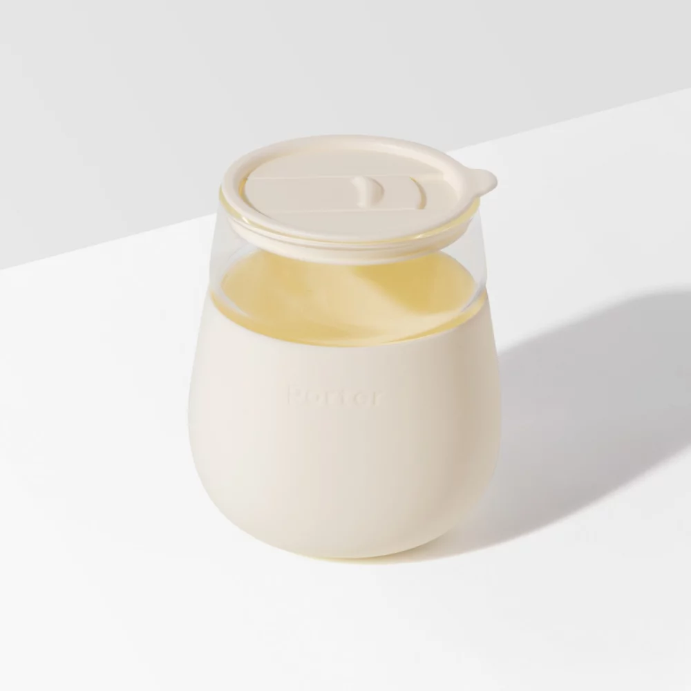 W&P Porter Glass - 15 Oz. - Cream