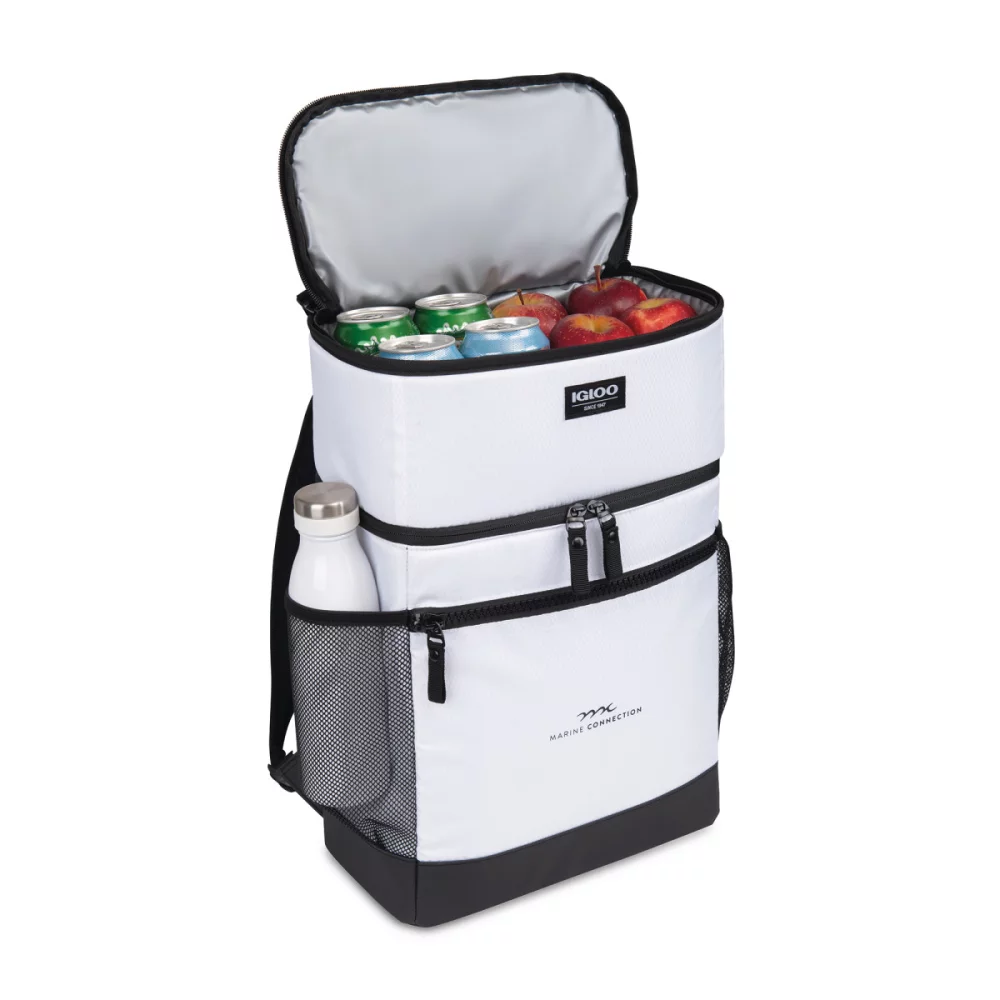 Igloo® Maddox Backpack Cooler - White