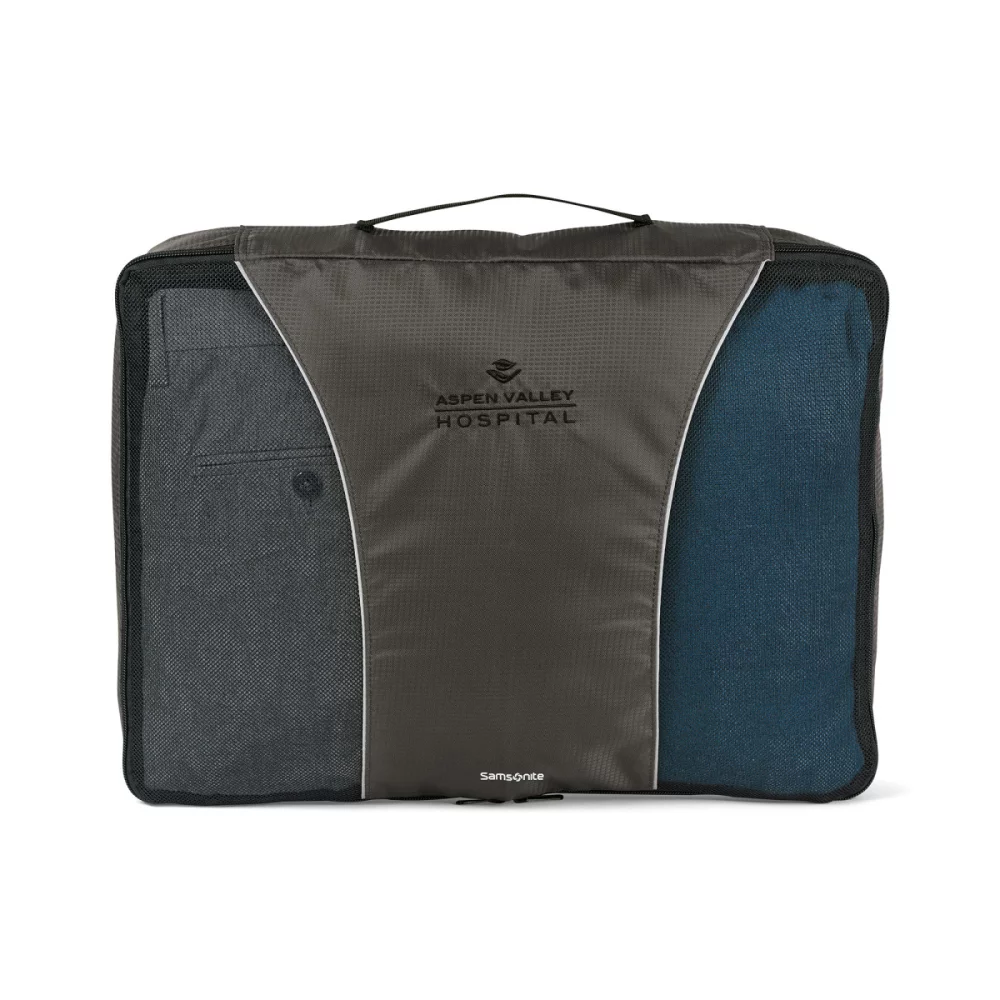 Ensemble de 3 cubes de rangement Samsonite - Charbon