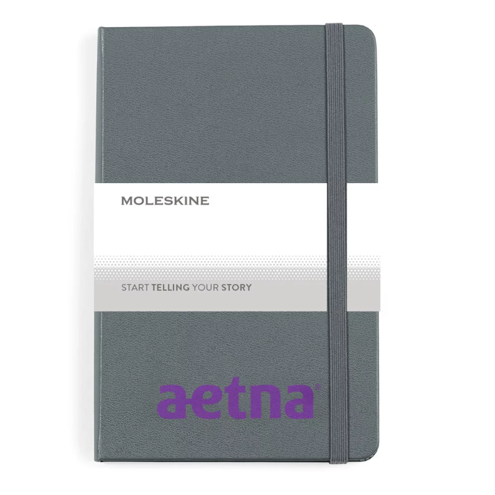 Ensemble-cadeau de carnet de notes moyen Moleskine® - Gris ardoise