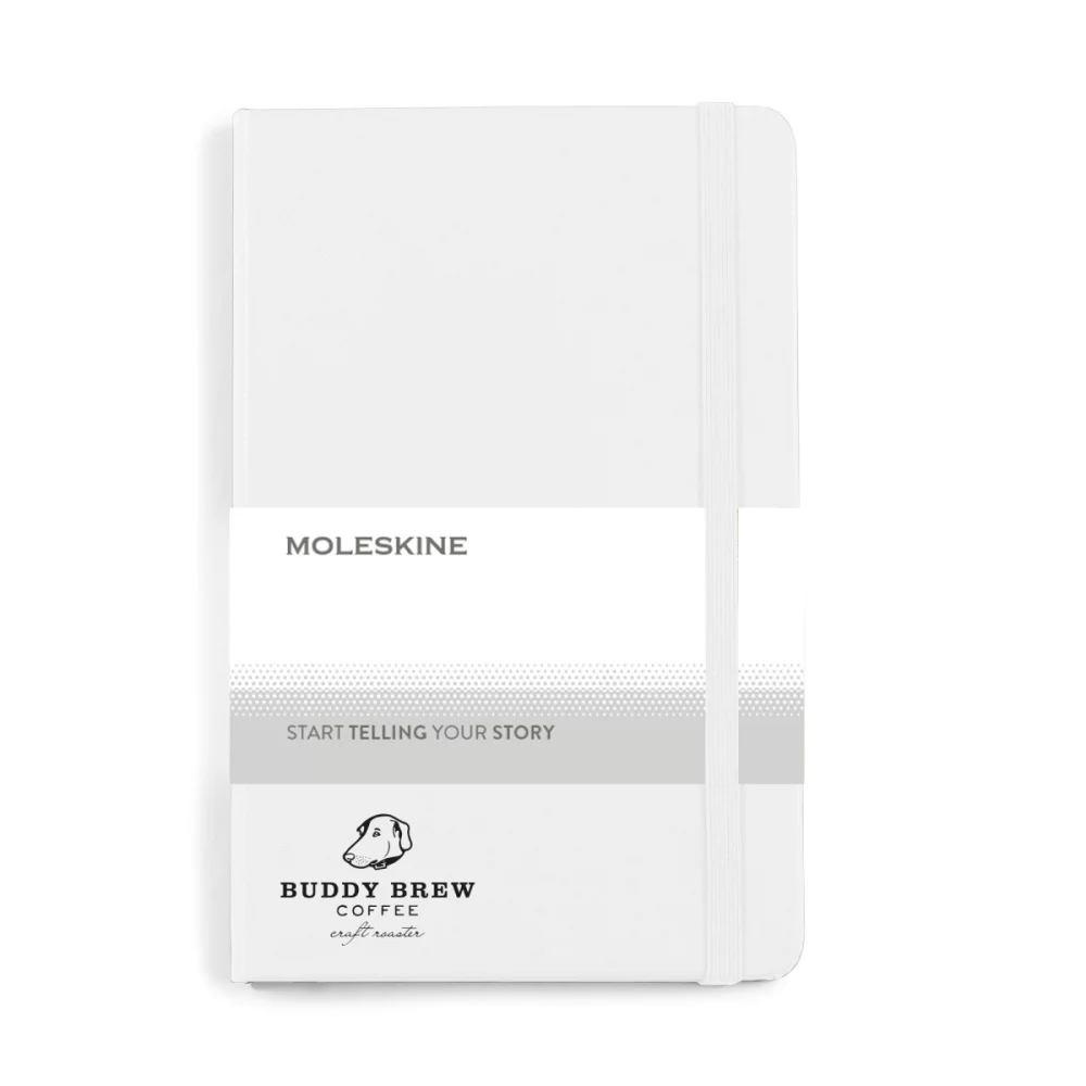 Ensemble-cadeau de carnet de notes moyen Moleskine® - Blanc