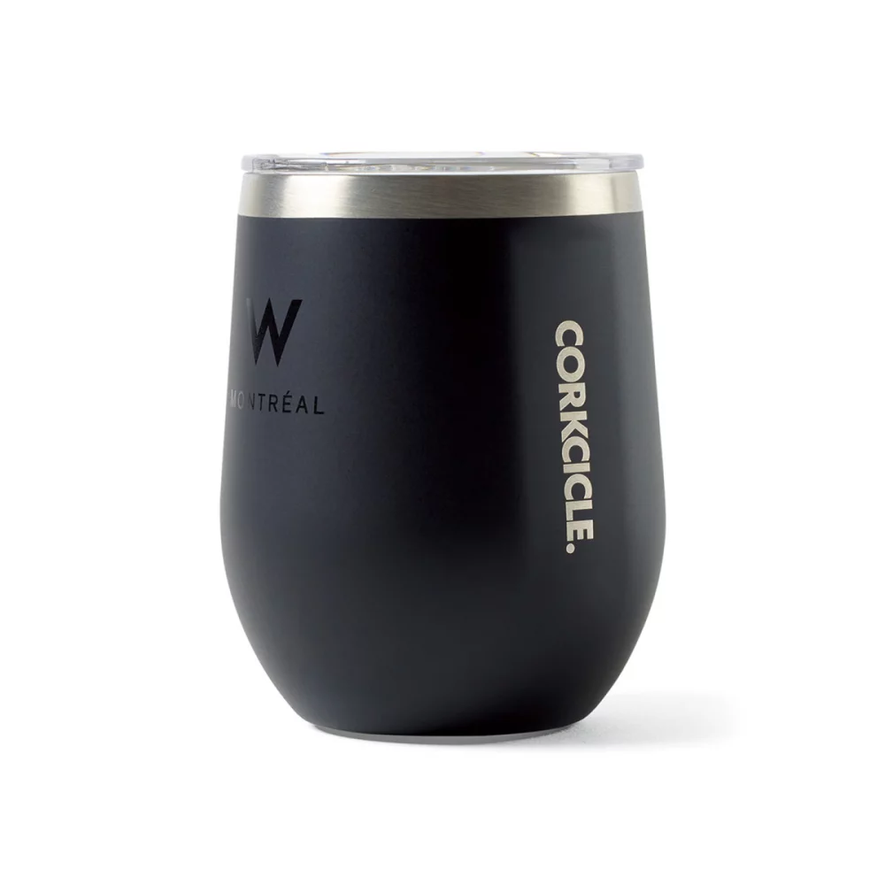 CORKCICLE® Stemless Wine Cup - 12 Oz. - Matte Black