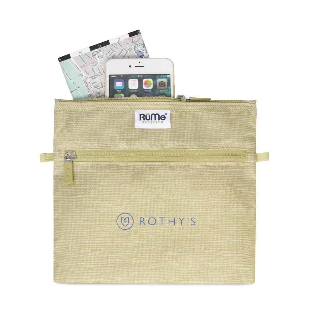 RuMe® Recycled Pouch - Burlap