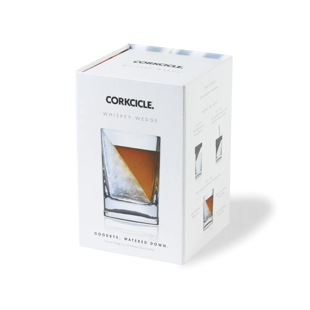CORKCICLE® Whiskey Wedge - Clear