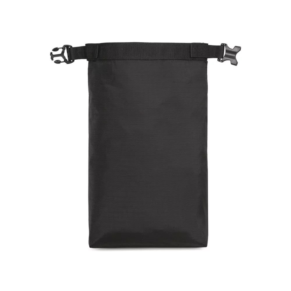 Remmy Wipeable Roll Top Pouch - Black